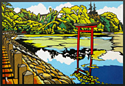 三角池（大貞八幡薦神社内）