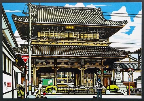 真宗大谷派四日市別院（東別院）切り絵
