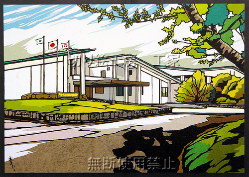 大分県立博物館切り絵