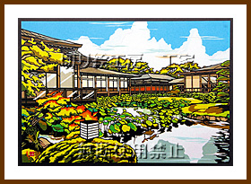 宇佐神宮宝物館切り絵